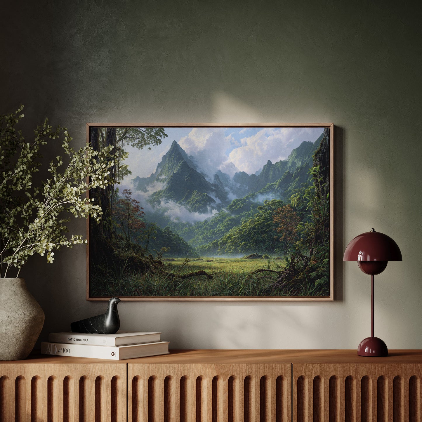 Ancient Peaks Hold Paradise Valley
