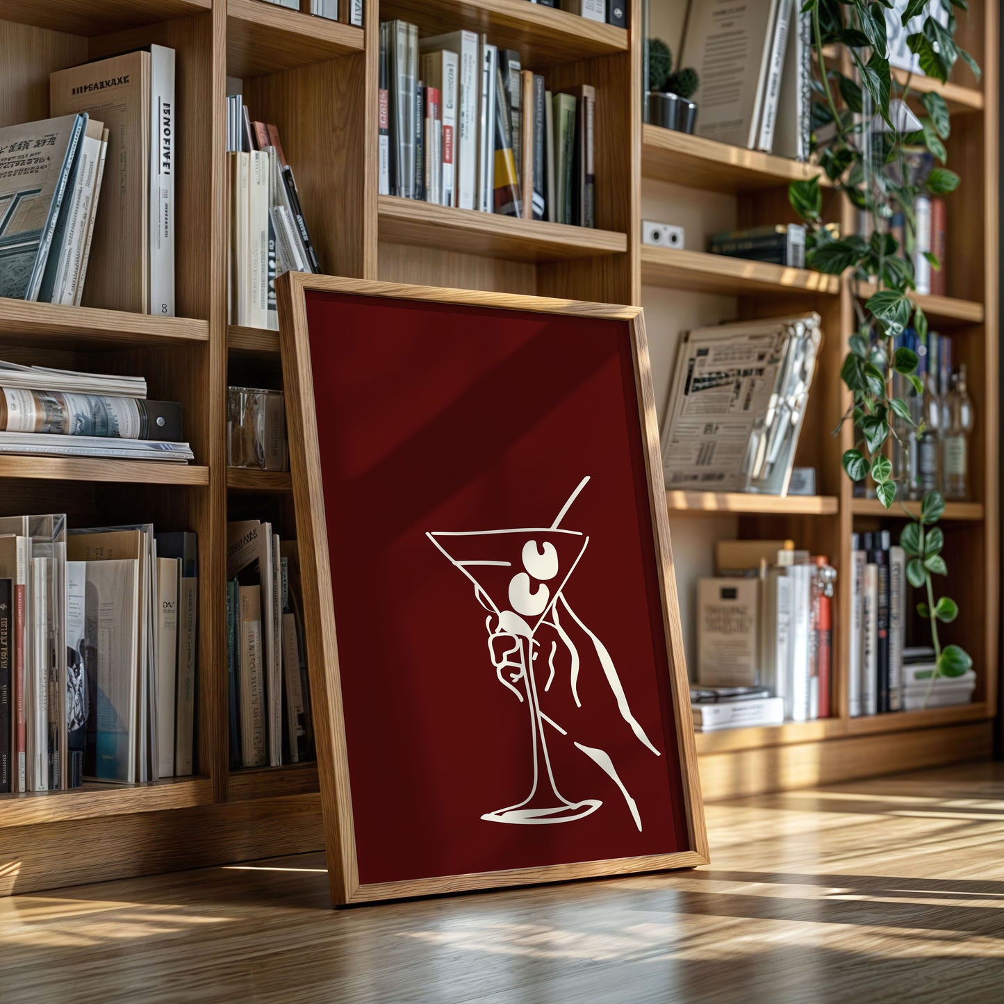 Martinis Dance On Burgundy Nights