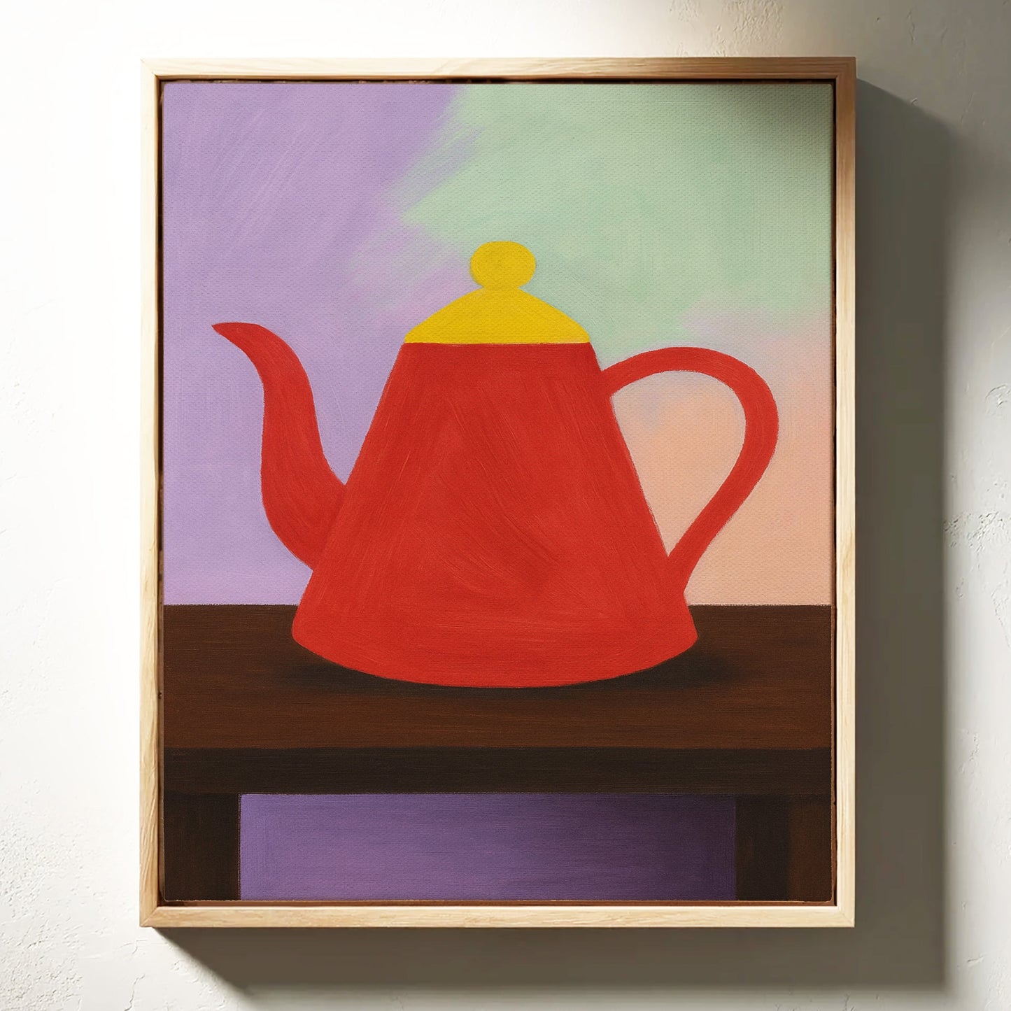 Red Teapot Still Life
