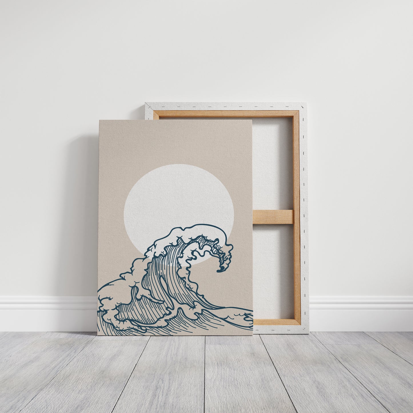 Ocean Lines Dance With Moonlight