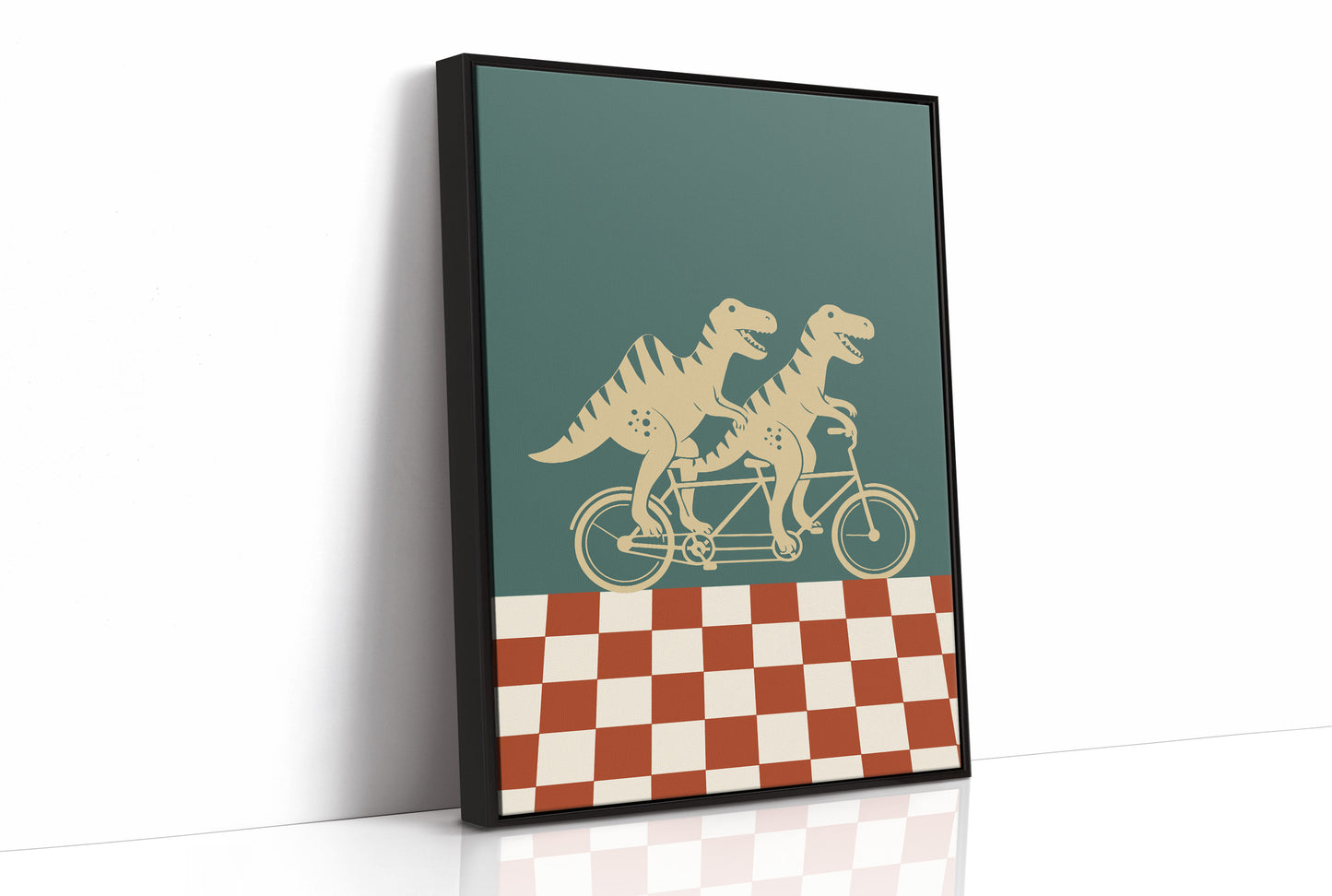 Two Rexes, One Bicycle