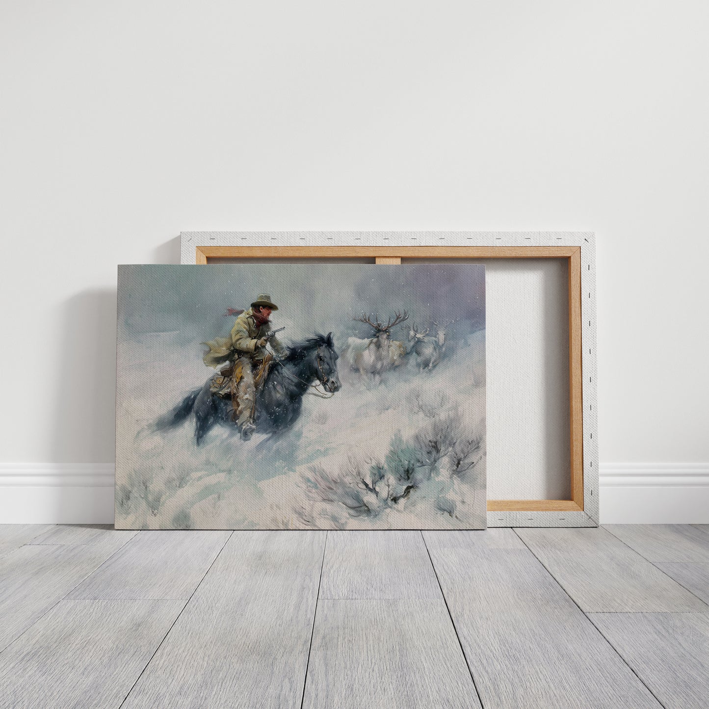 Wild Chase Through Winter Storm