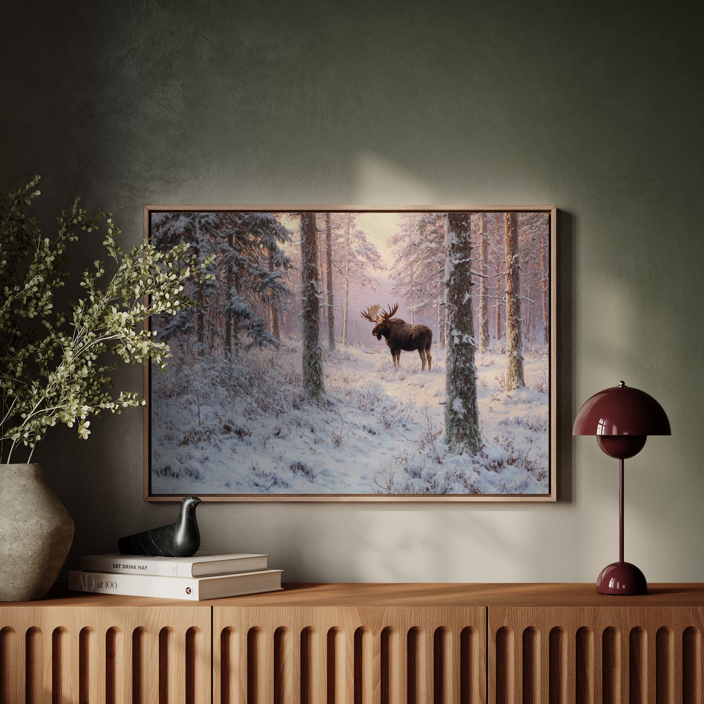 Winter's Light Finds Northern King