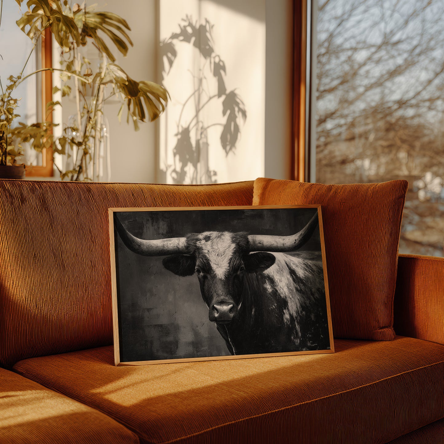 Longhorn Tales At Twilight Hour