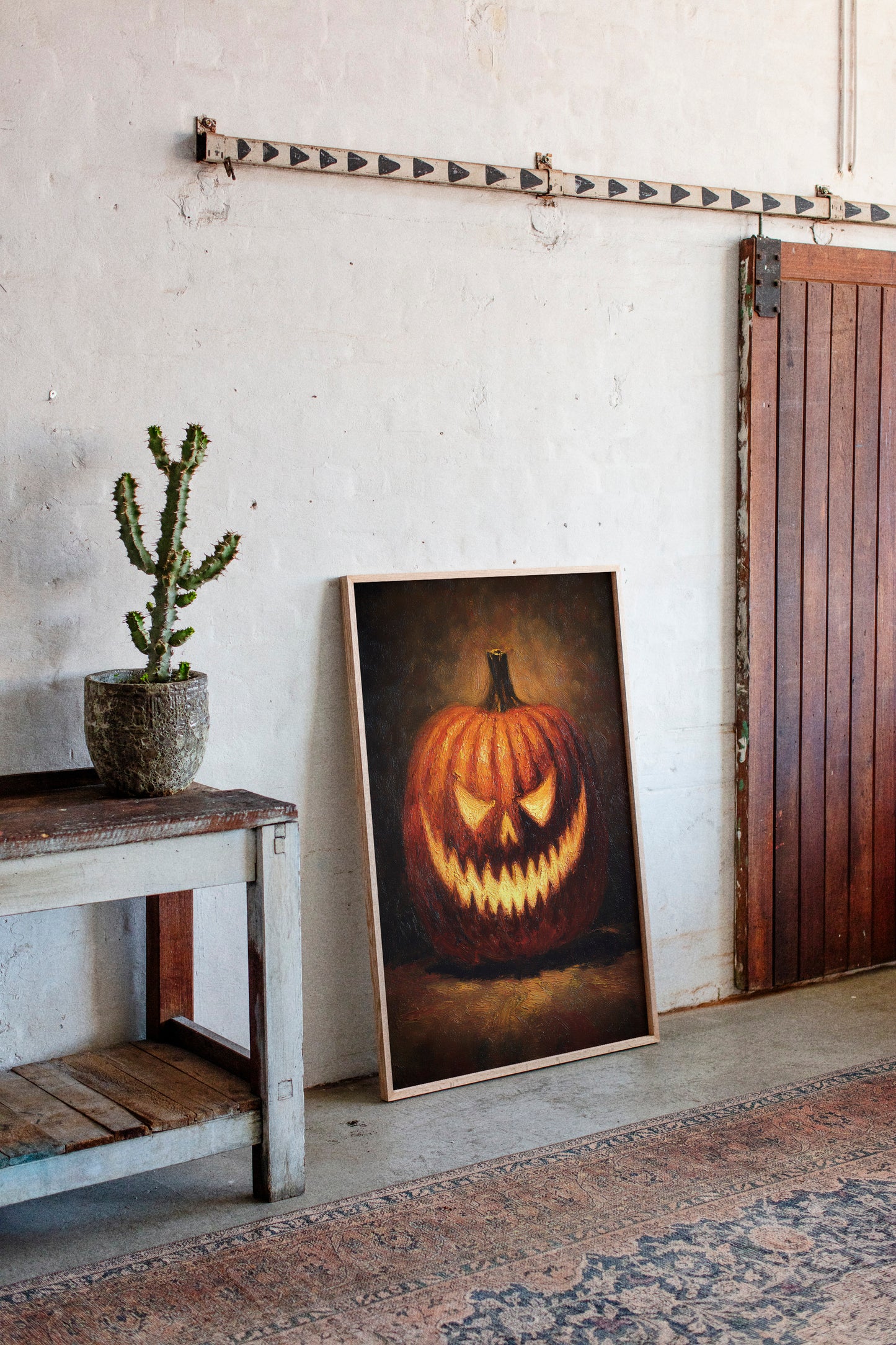 Flickering Grin of Autumn's Haunt