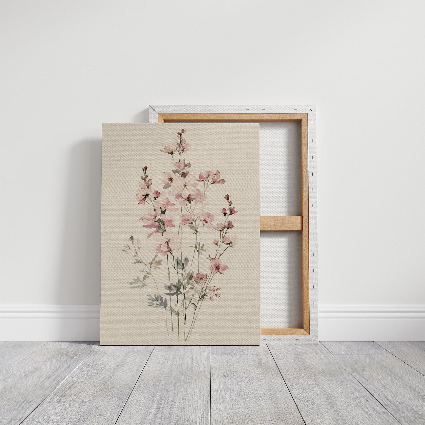 Wildflower Stems in Watercolor