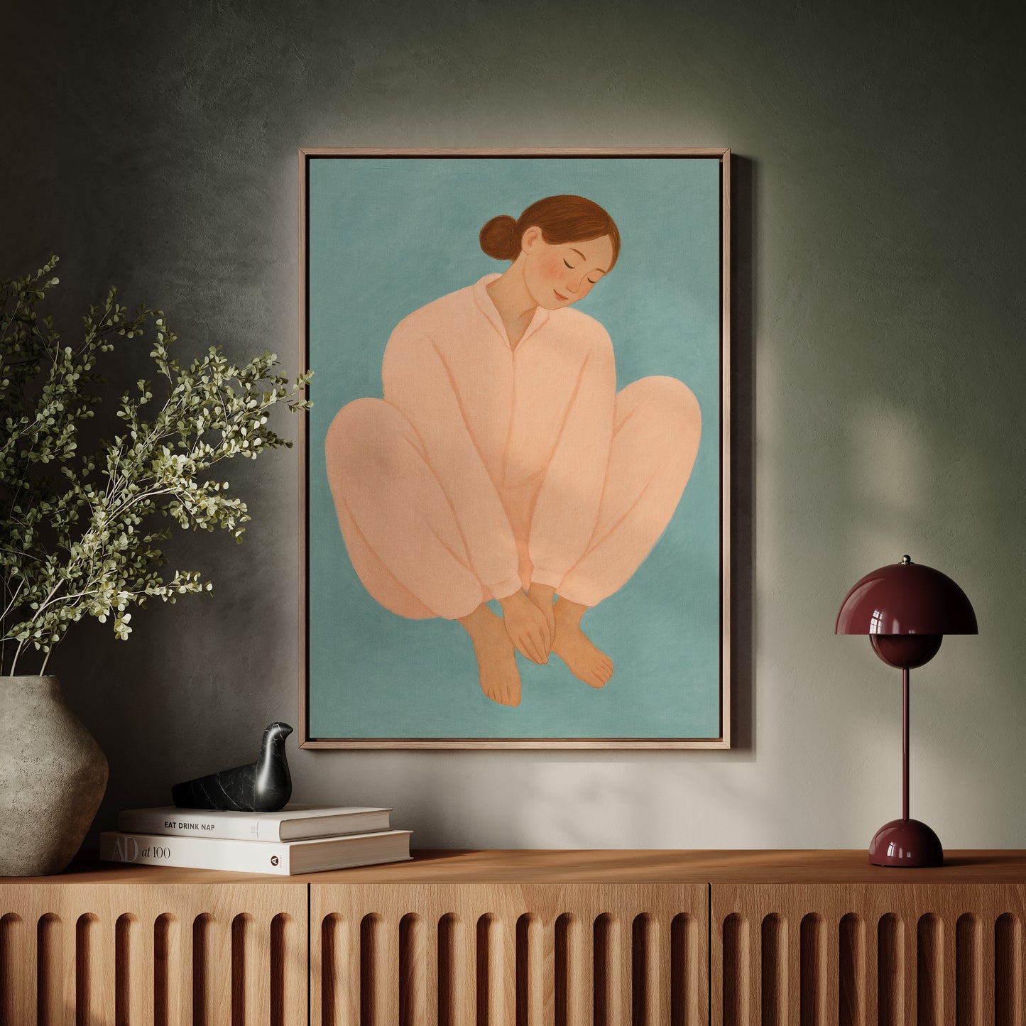 Soft Stillness in Blush