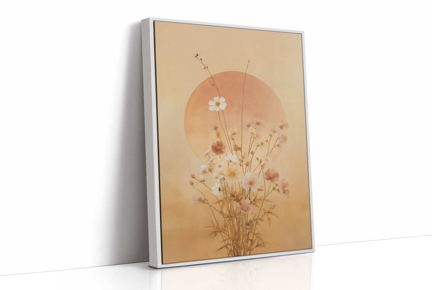 Morning Sun Kisses Wild Cosmos