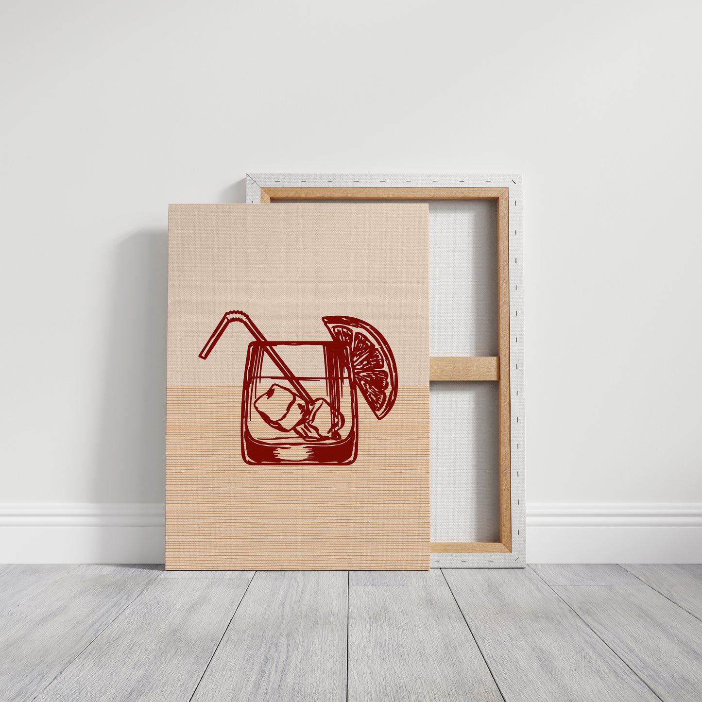 Crimson Cocktails Paint Summer Lines