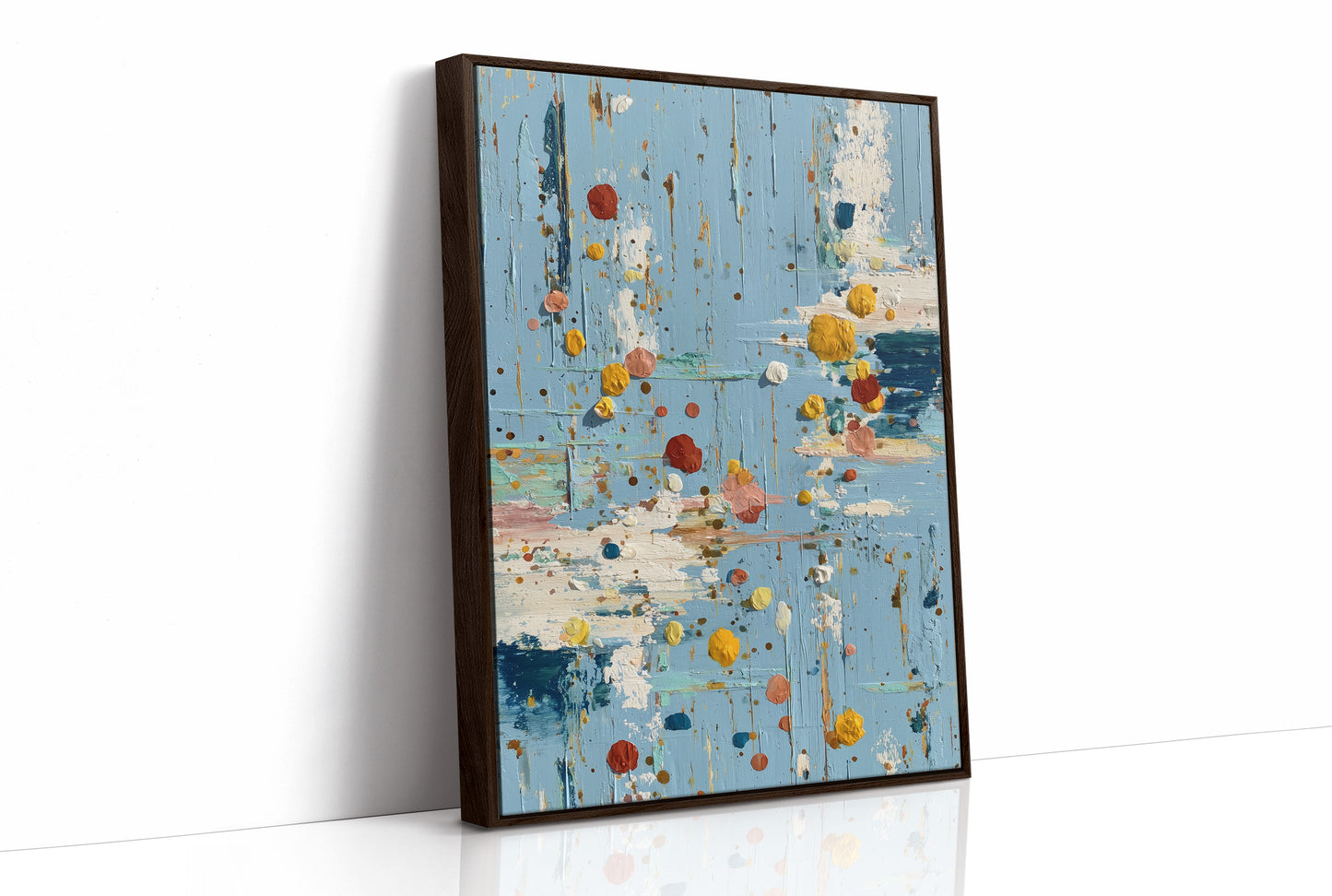 Drips in Powder Blue