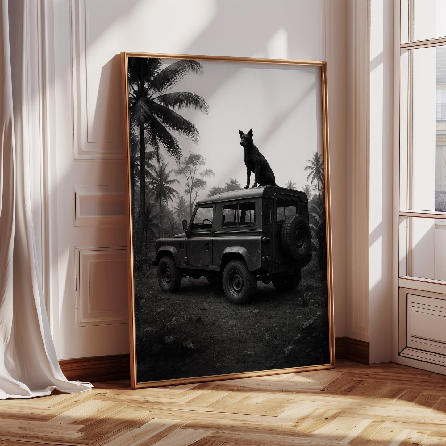 Sentinel Dog on Jungle Rover