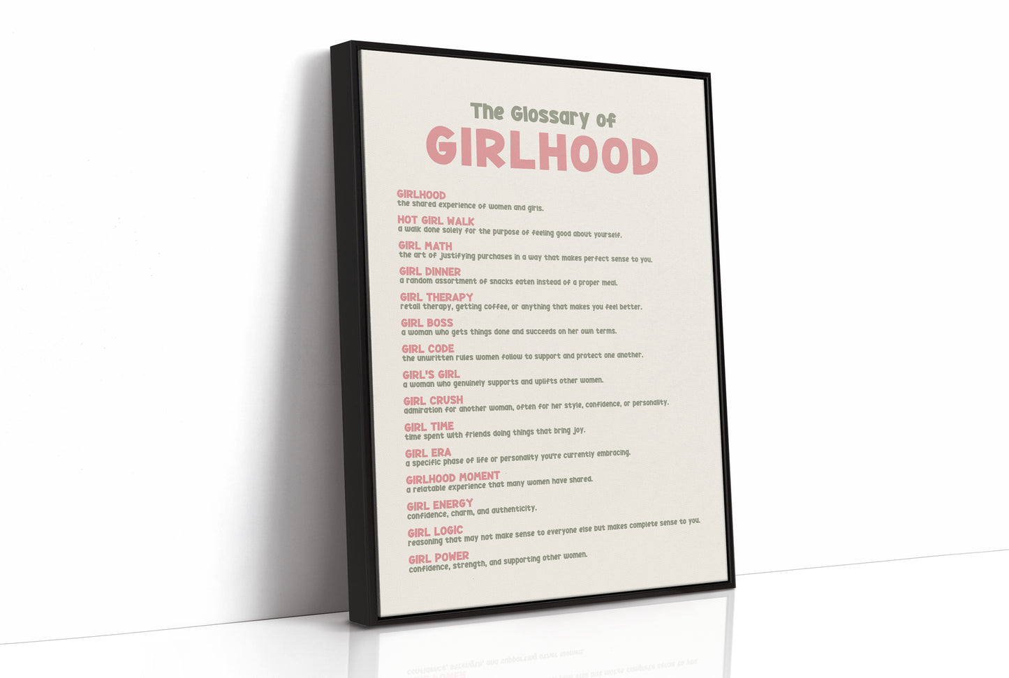 The Glossary of Girlhood