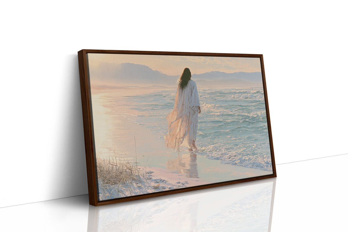 Wading Into Dawn's Embrace