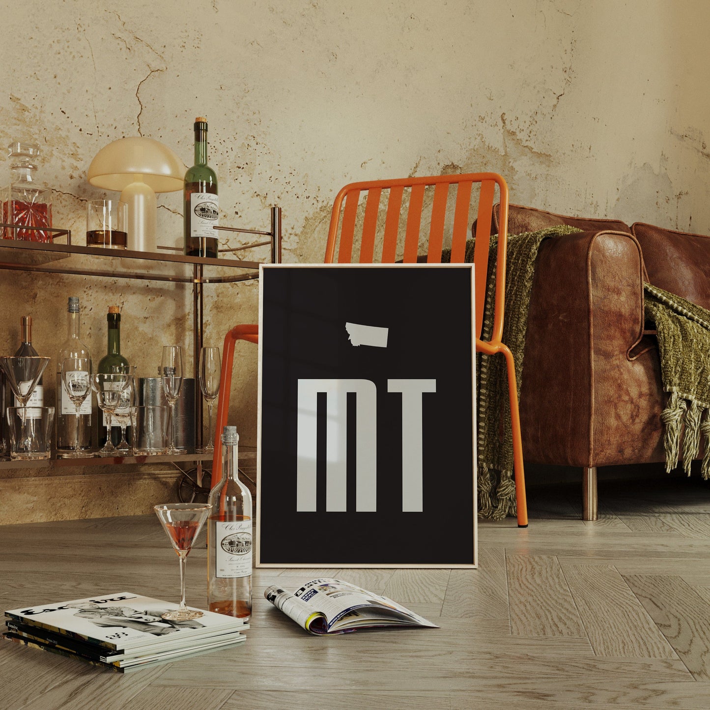 Montana Letters Stand Bold And True