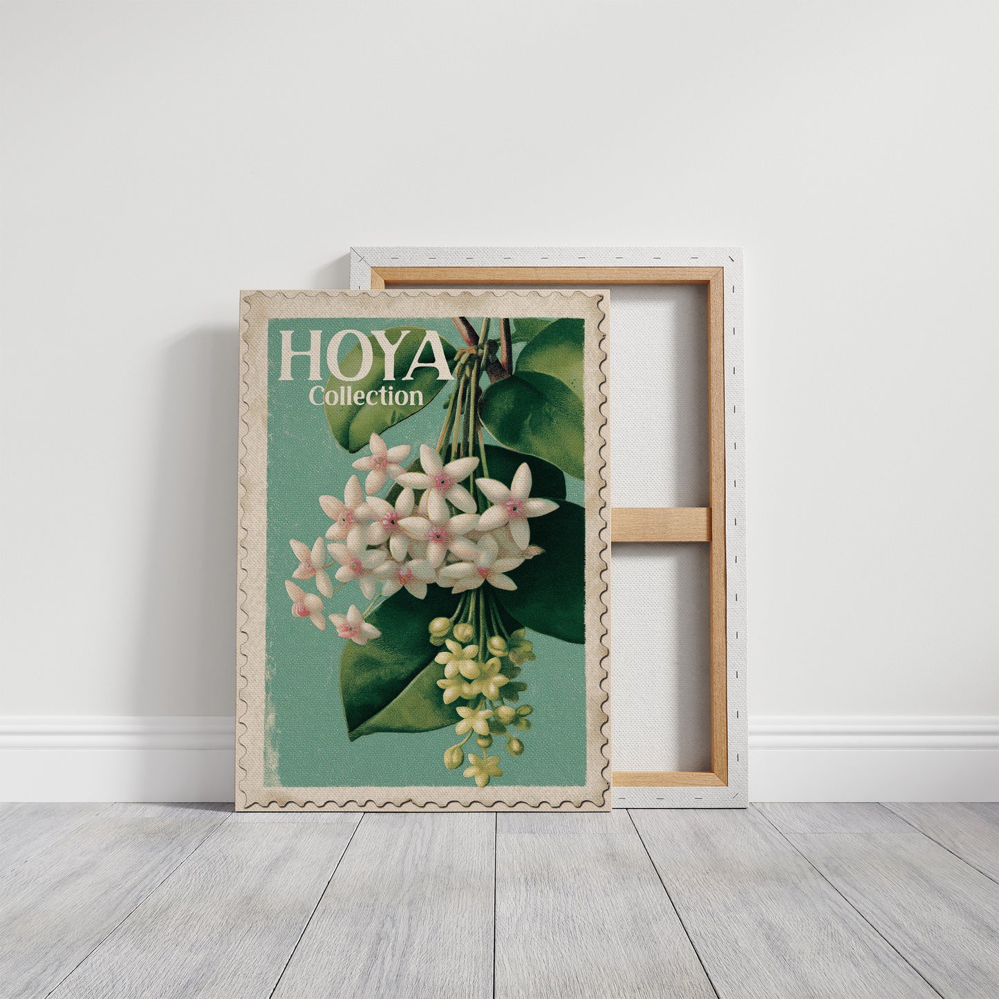 Waxy Blooms Carry Island Greetings