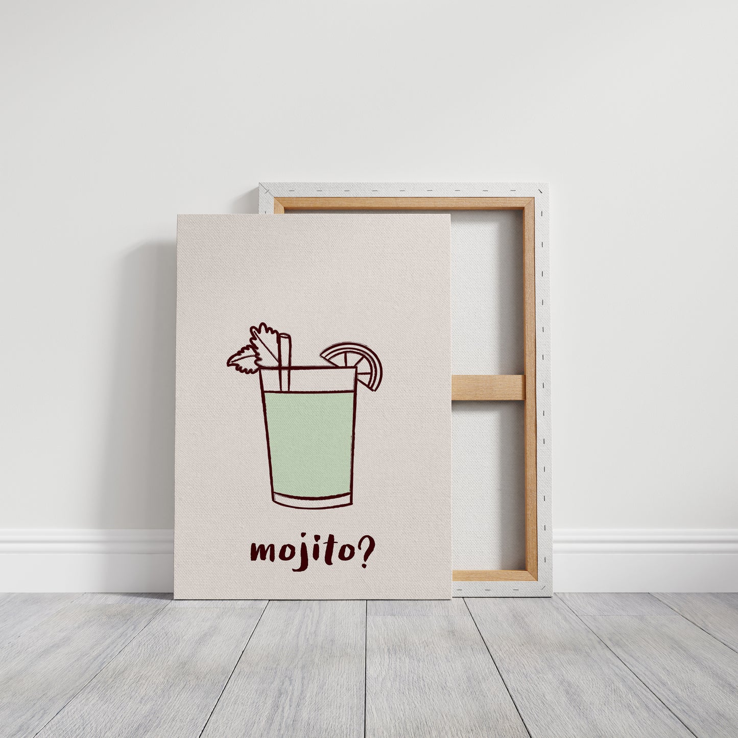 Mint Leaves Dance At Dusk