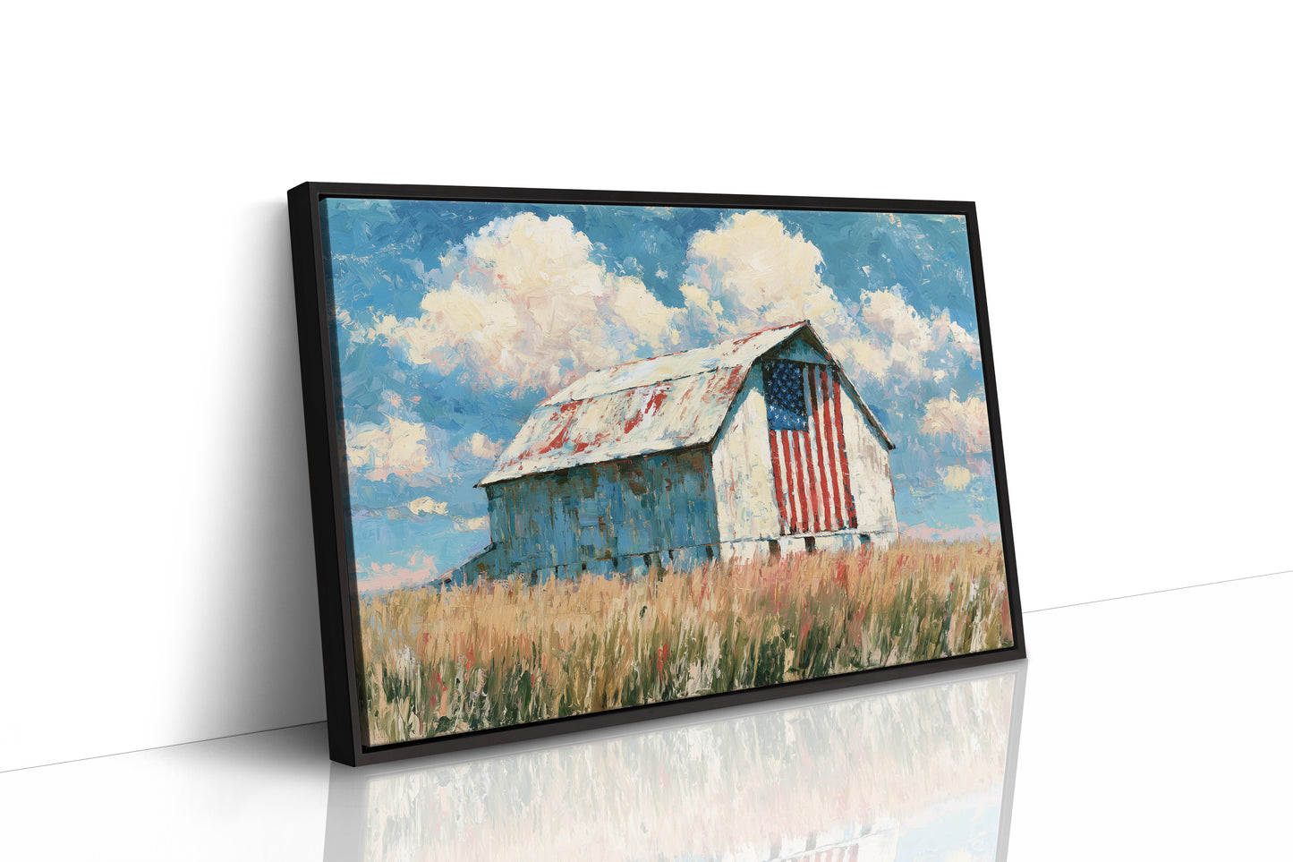 Old Glory Under Summer Skies