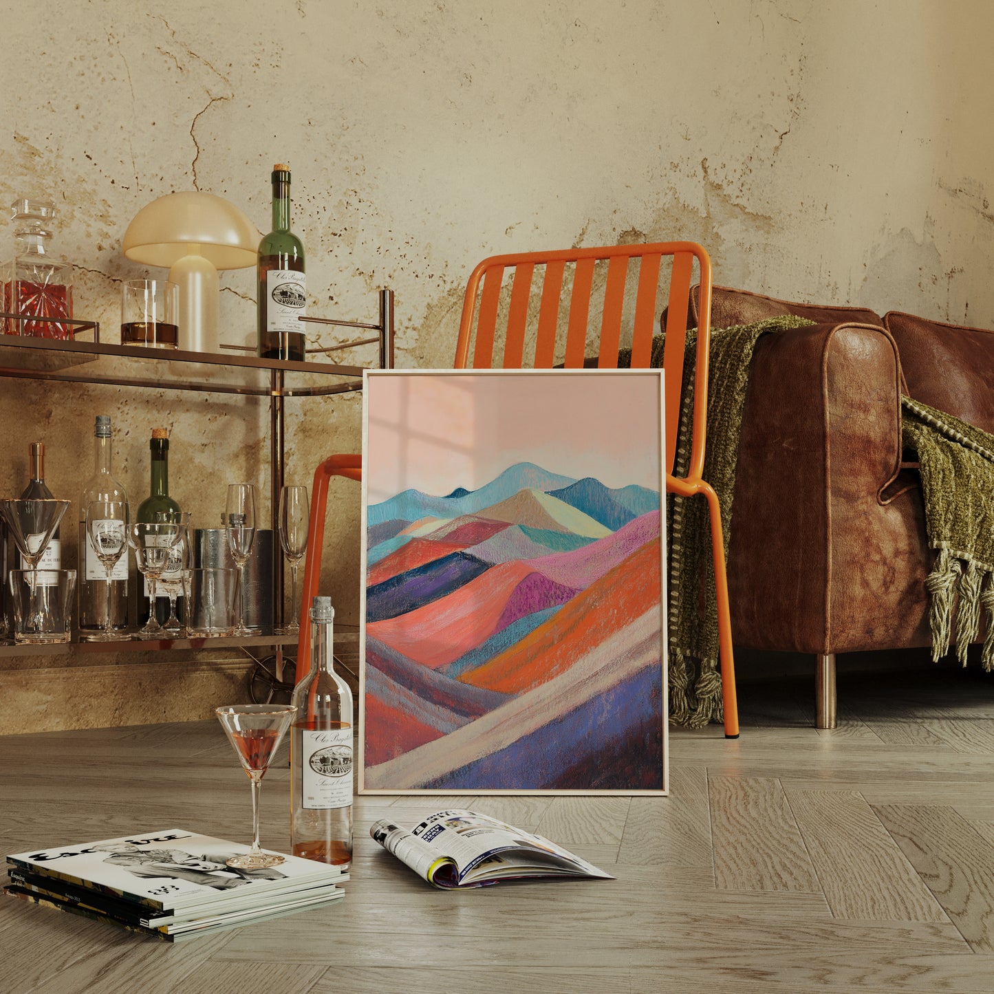 When the Mountains Learned to Glow