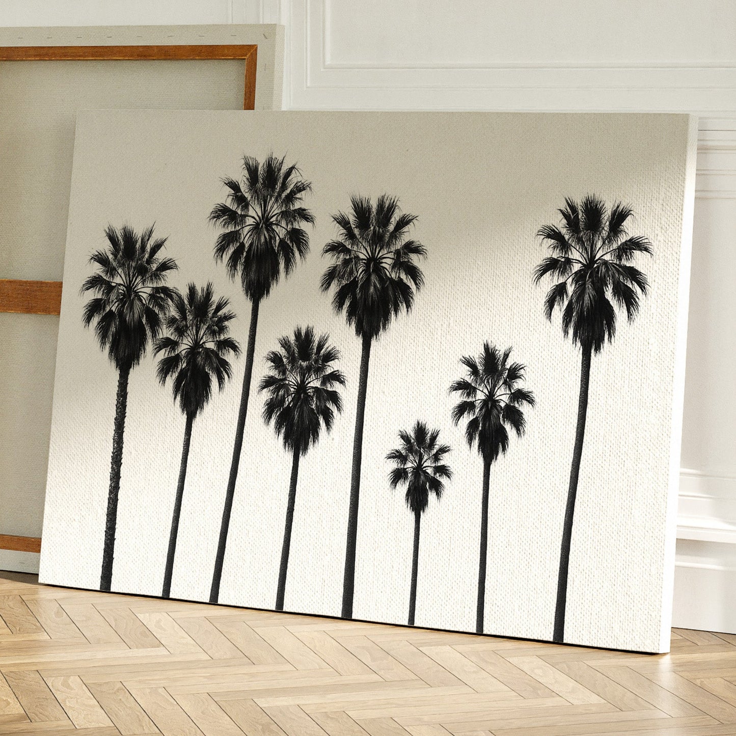 Seven Palms in Perfect Rhythm