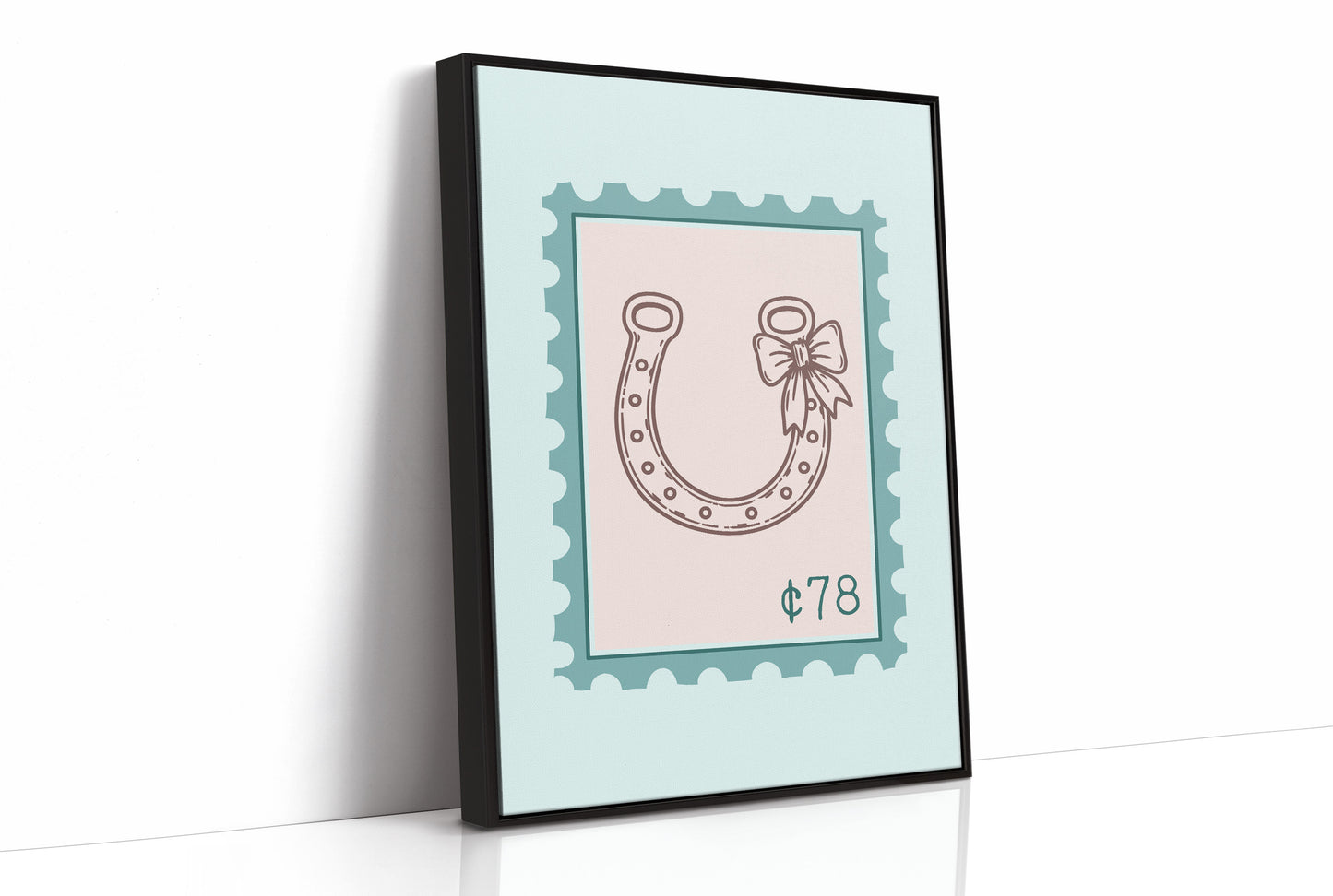 Lucky Horseshoe Stamp