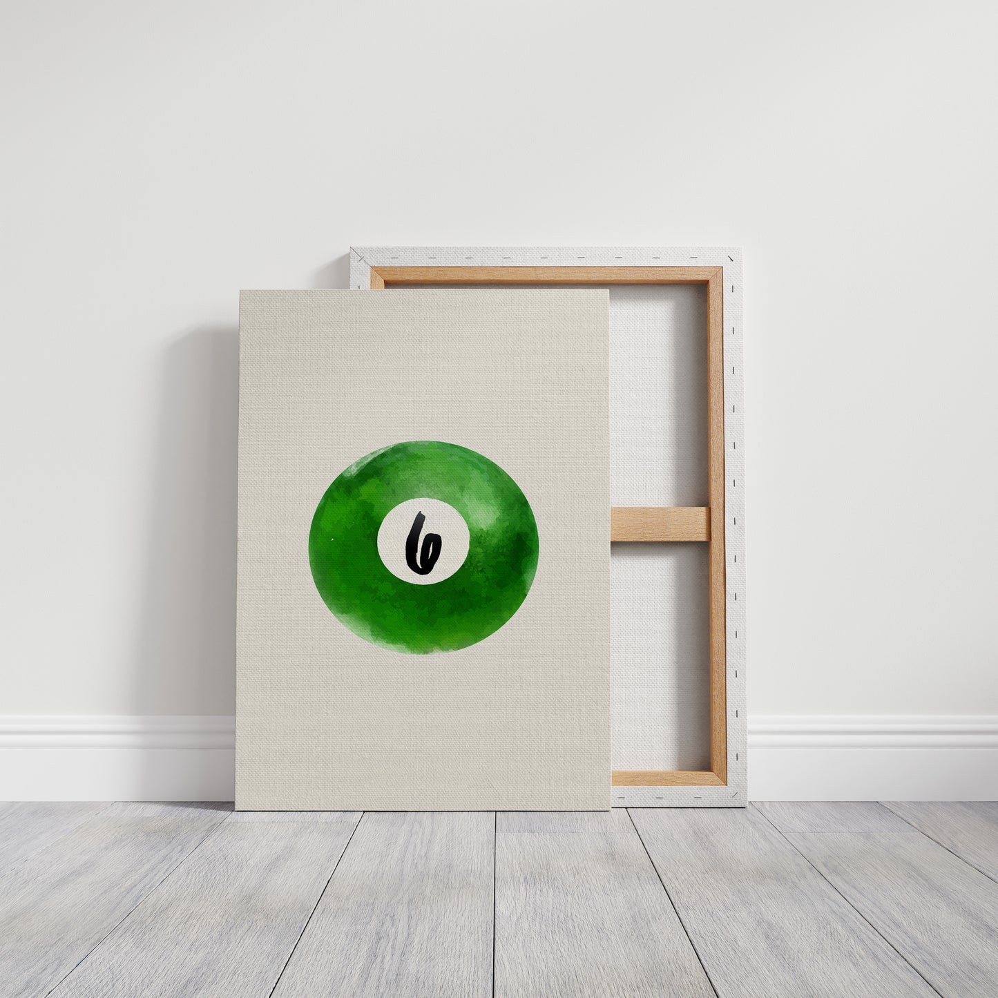 Lucky Six Floats In Emerald Depths