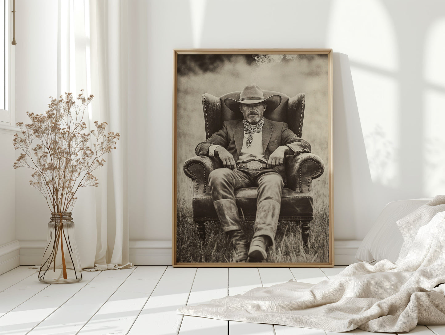 The Chair at Sundown