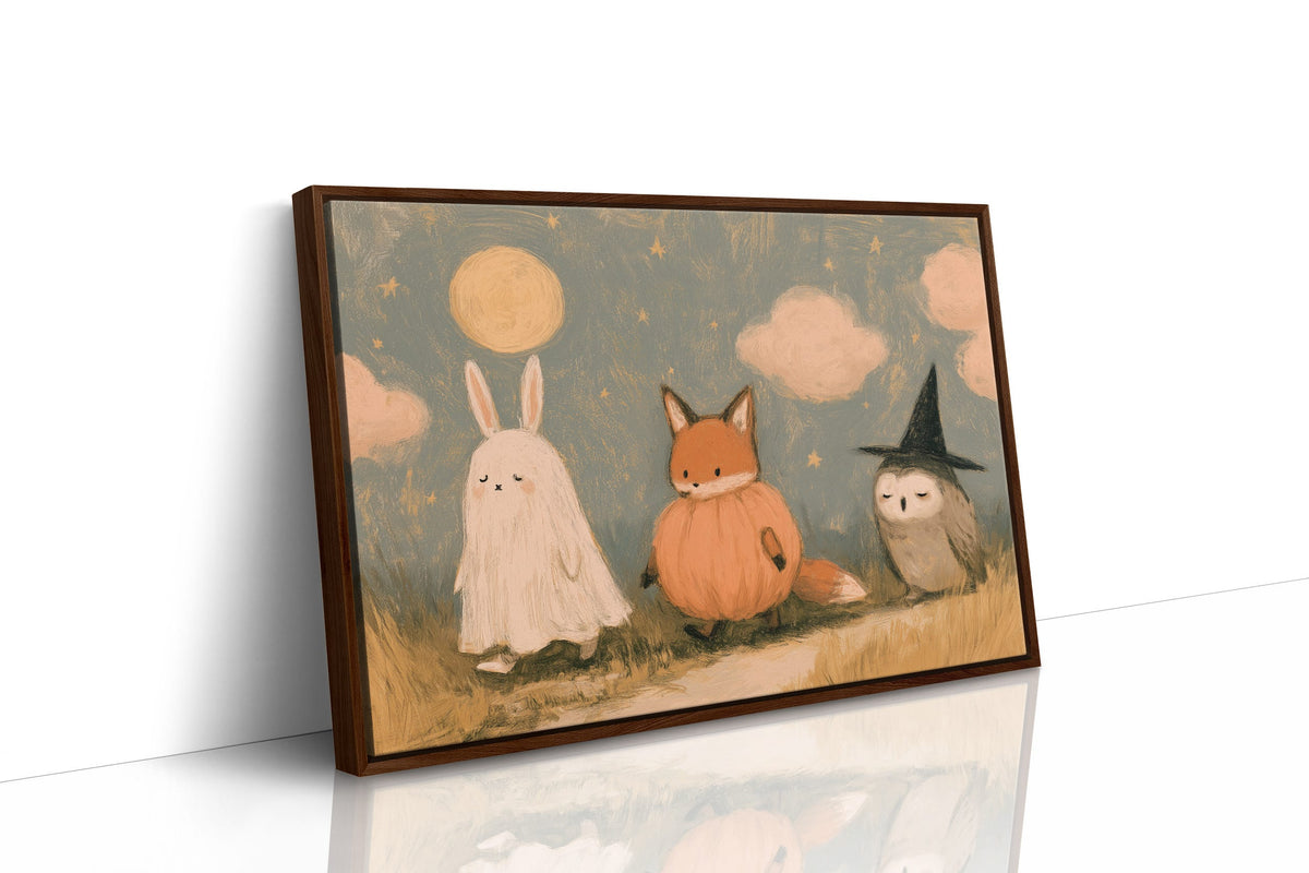 Costumed Critter Trick-or-Treaters