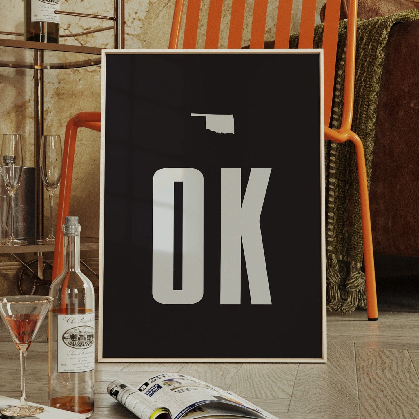 Bold Letters Speak Southern Pride