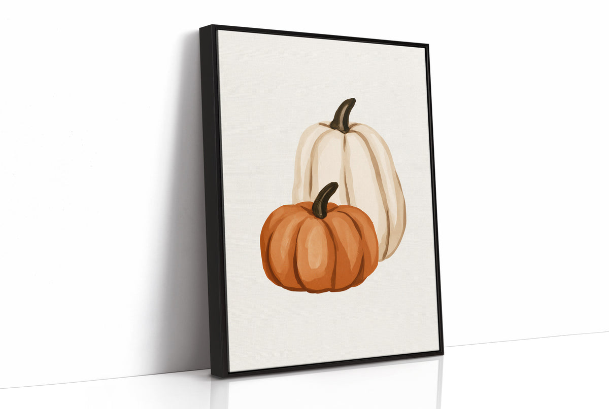 Short Stack, Long Shadow, print in a black frame