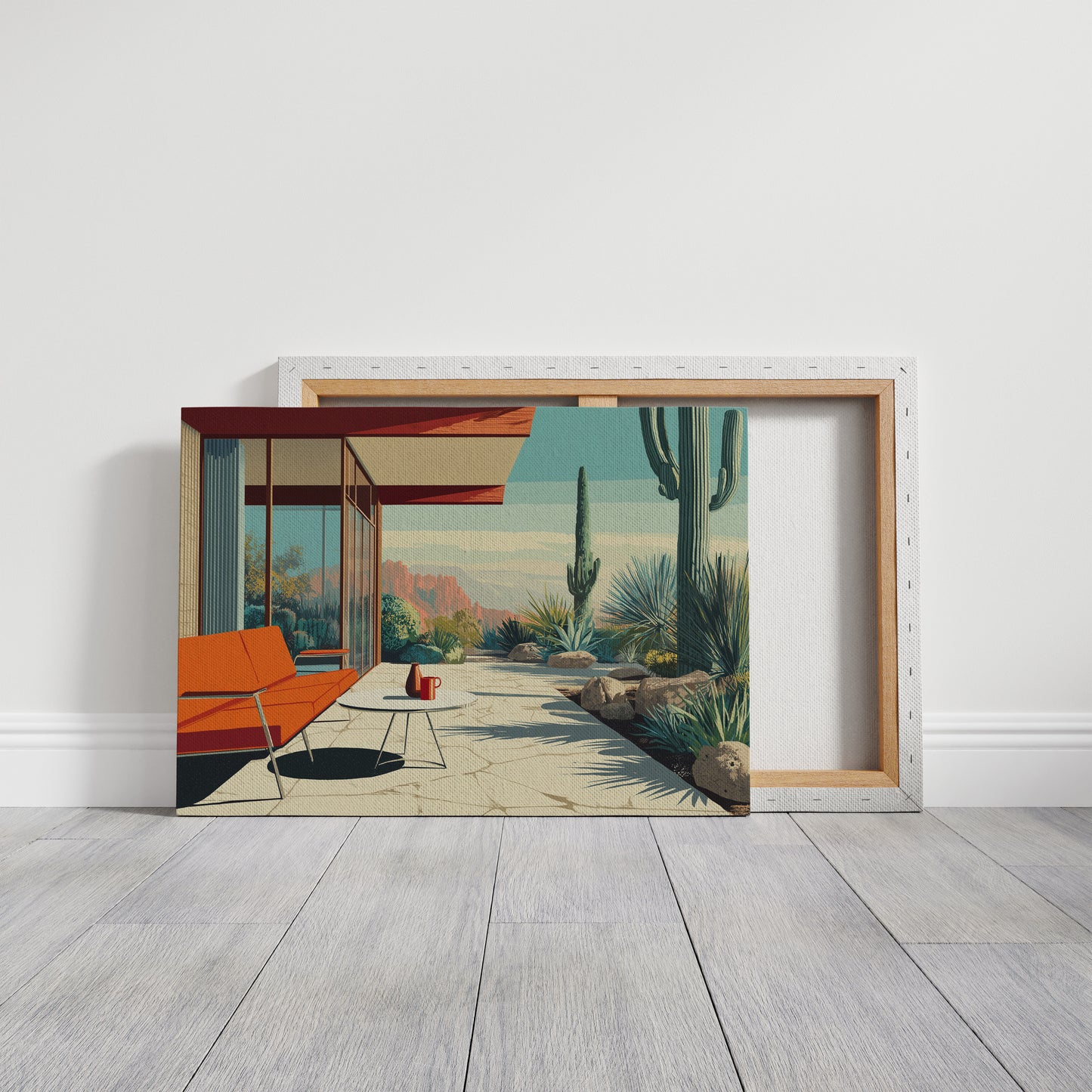 Desert Modernism Greets Coral Dawn