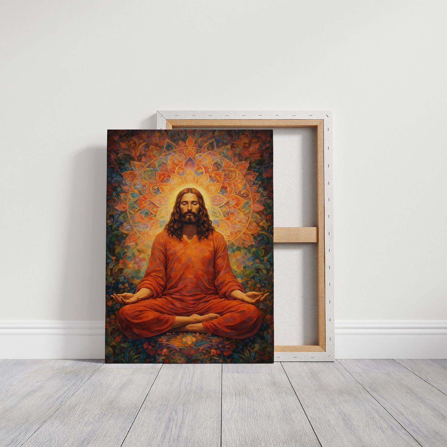 Divine Meditation Within Sacred Mandalas