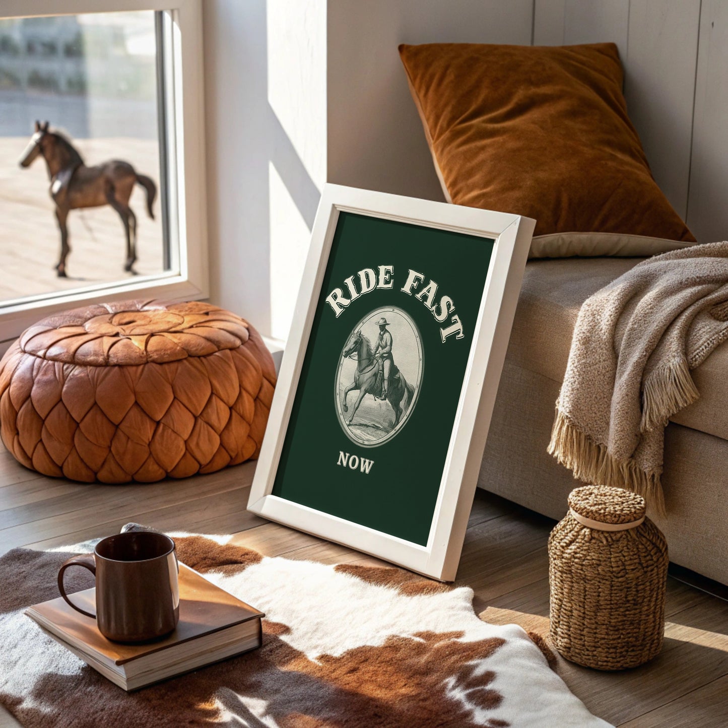 Saddles Call Through Ancient Dust