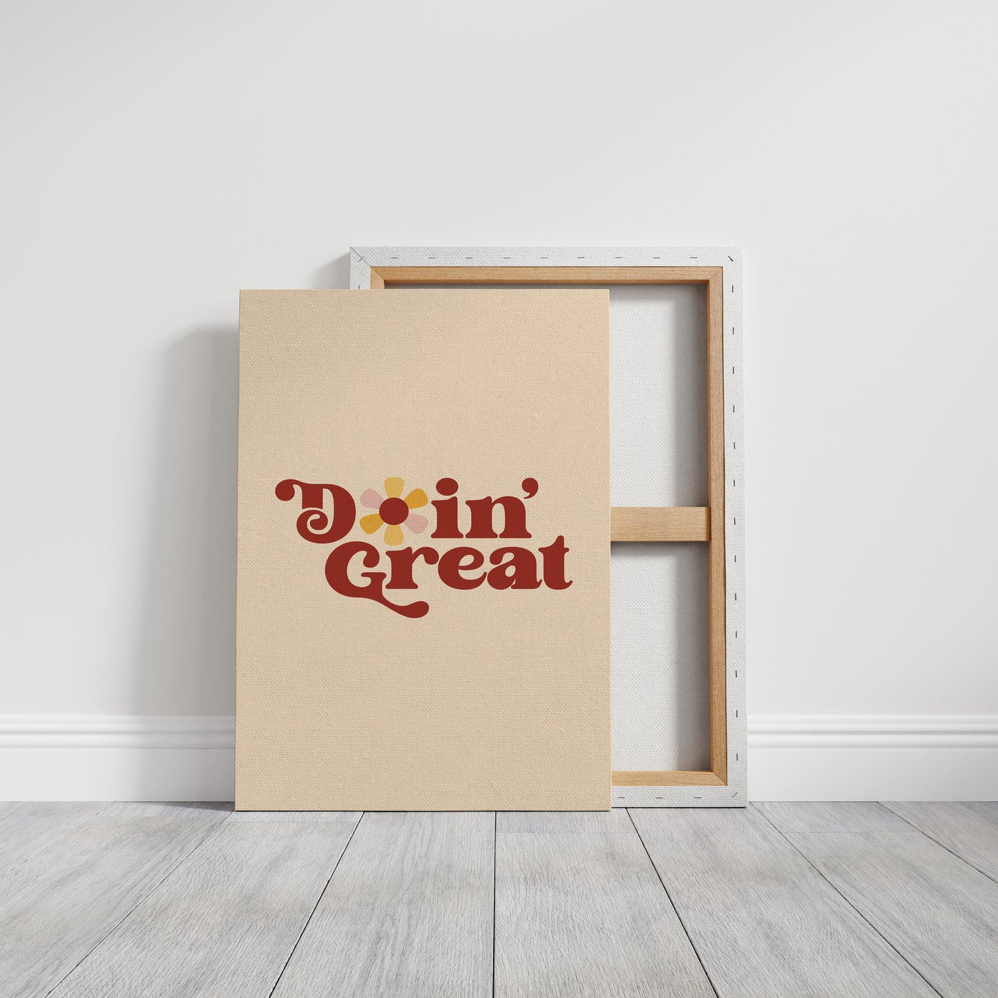 Retro Daisies Dance Through Time