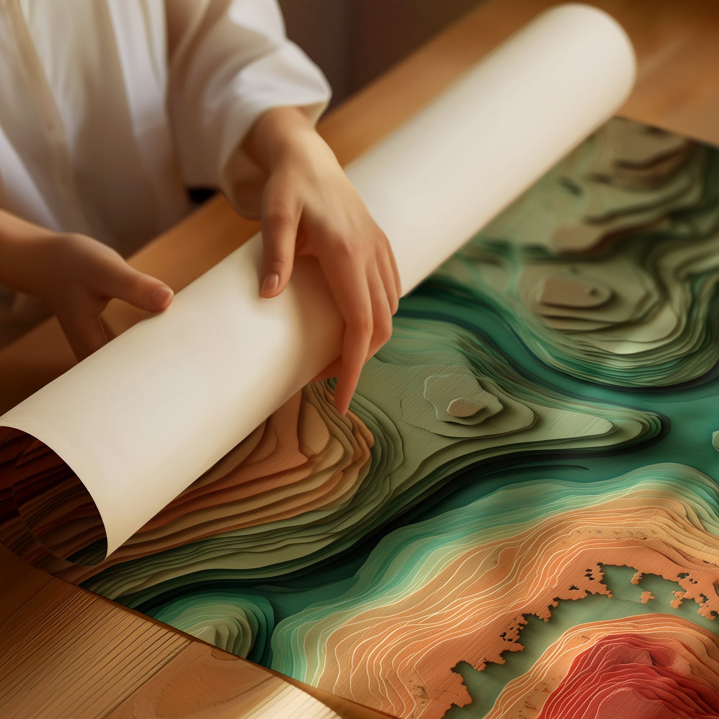 Rivers Carved Through Copper Canyons