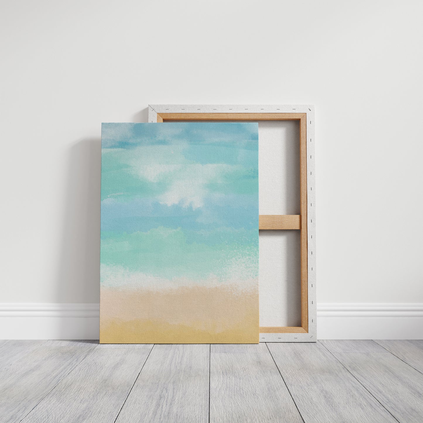 Turquoise Tides Paint Morning Peace