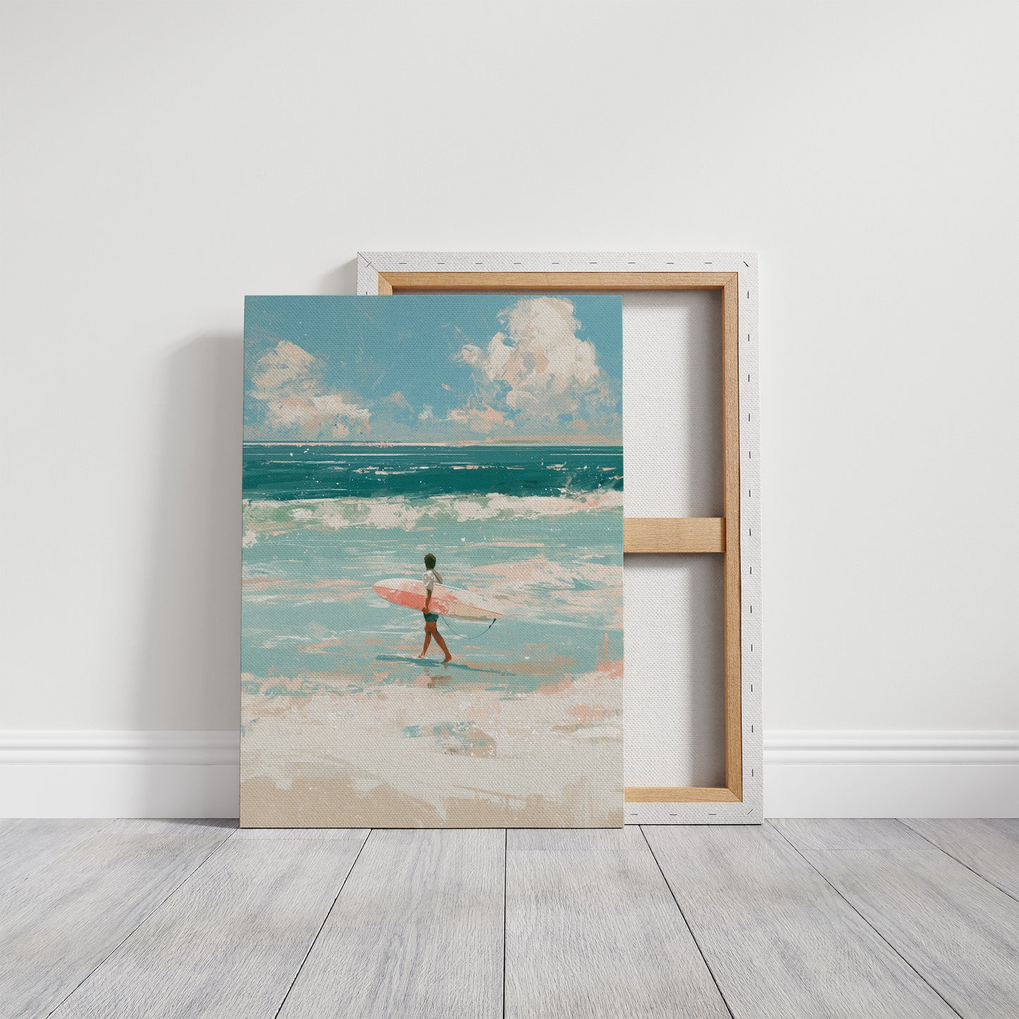 Walking Toward the Swell