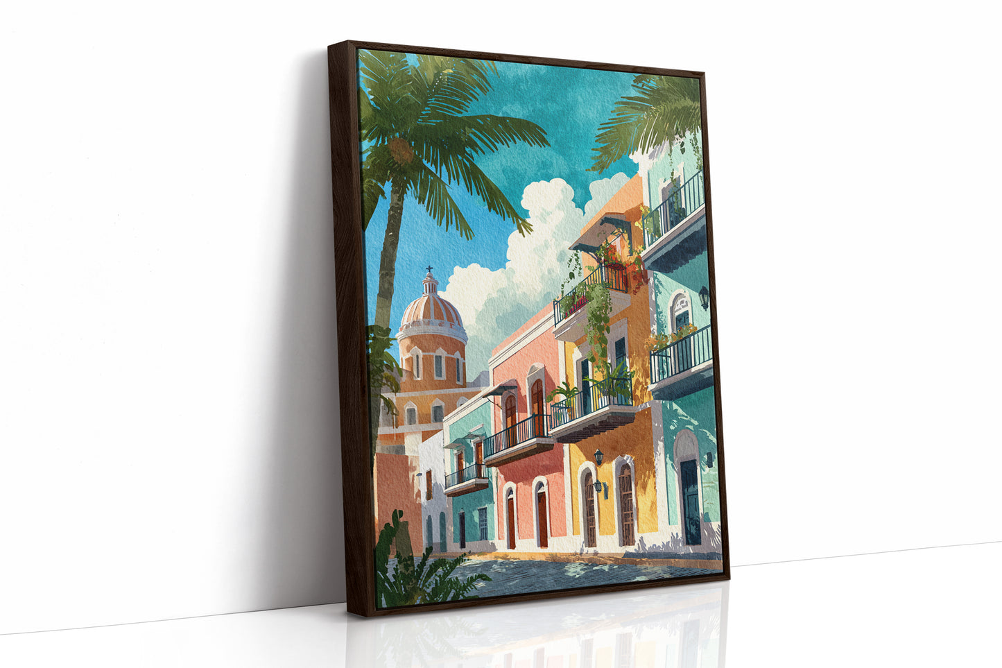 Colors Dance Beneath Tropical Skies