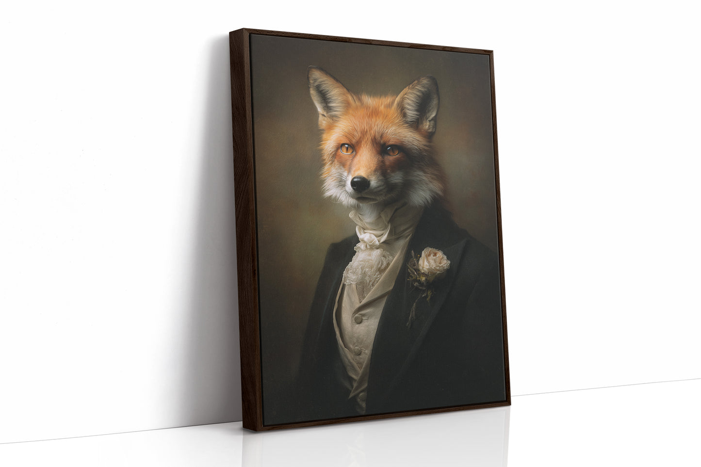Regal Fox in Formal Attire