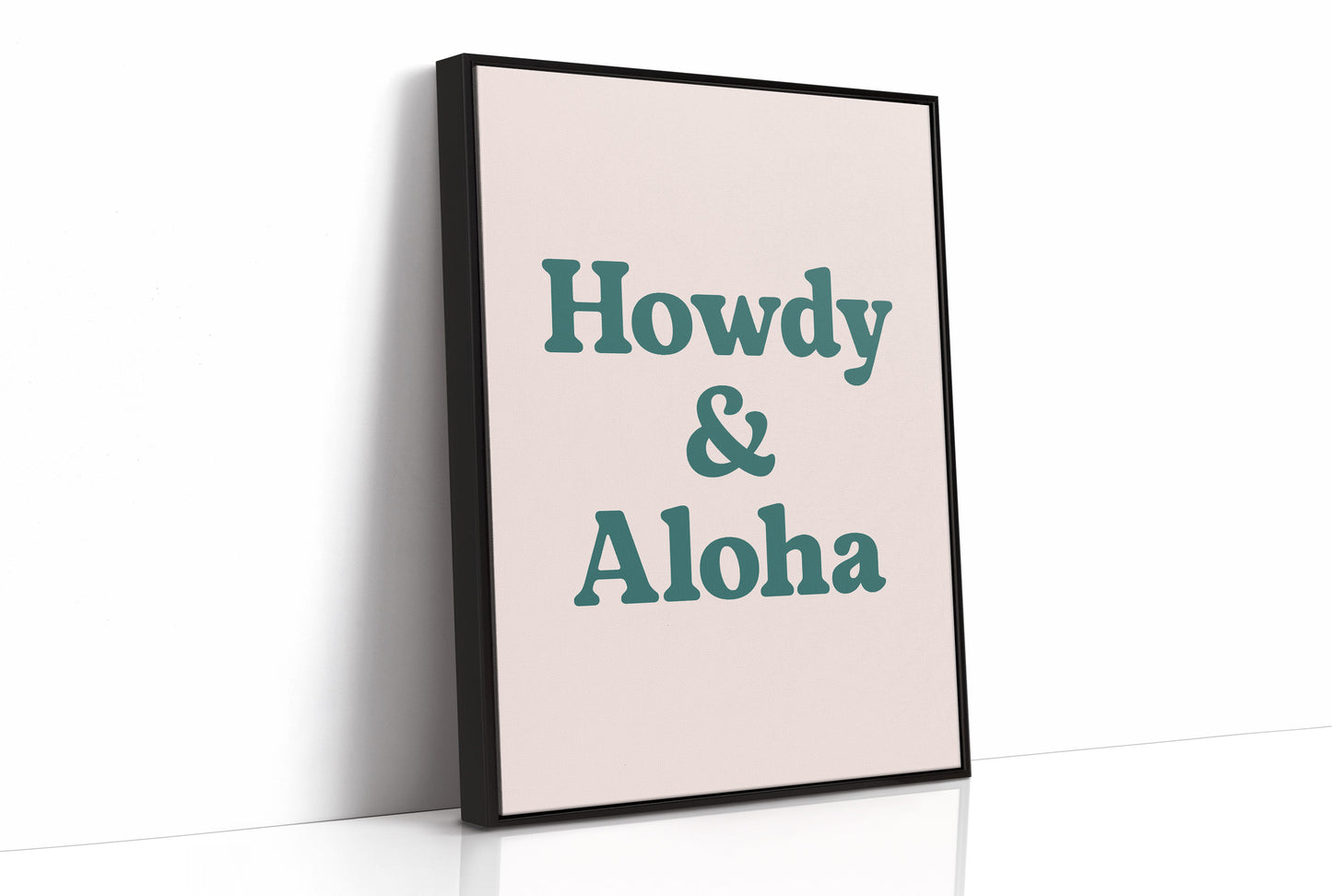 Howdy and Aloha