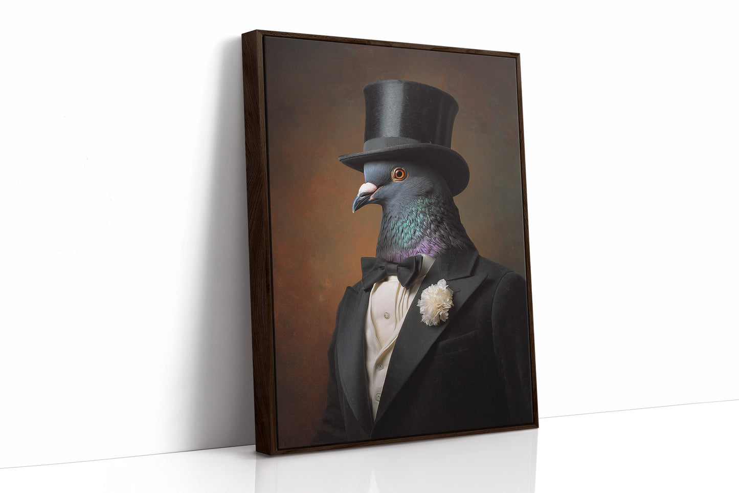 Dapper Feathers and Timeless Elegance