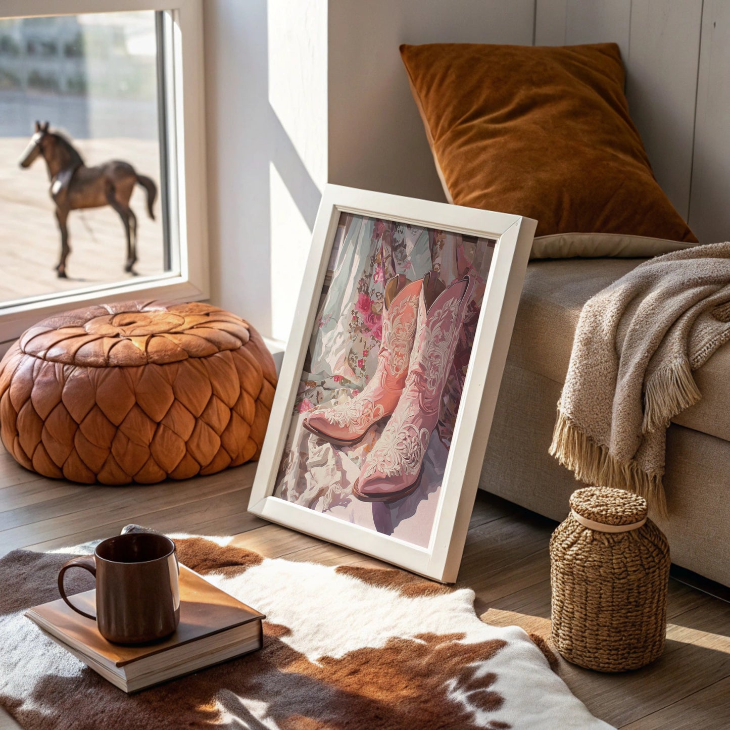 Roses Dance On Wedding Boots