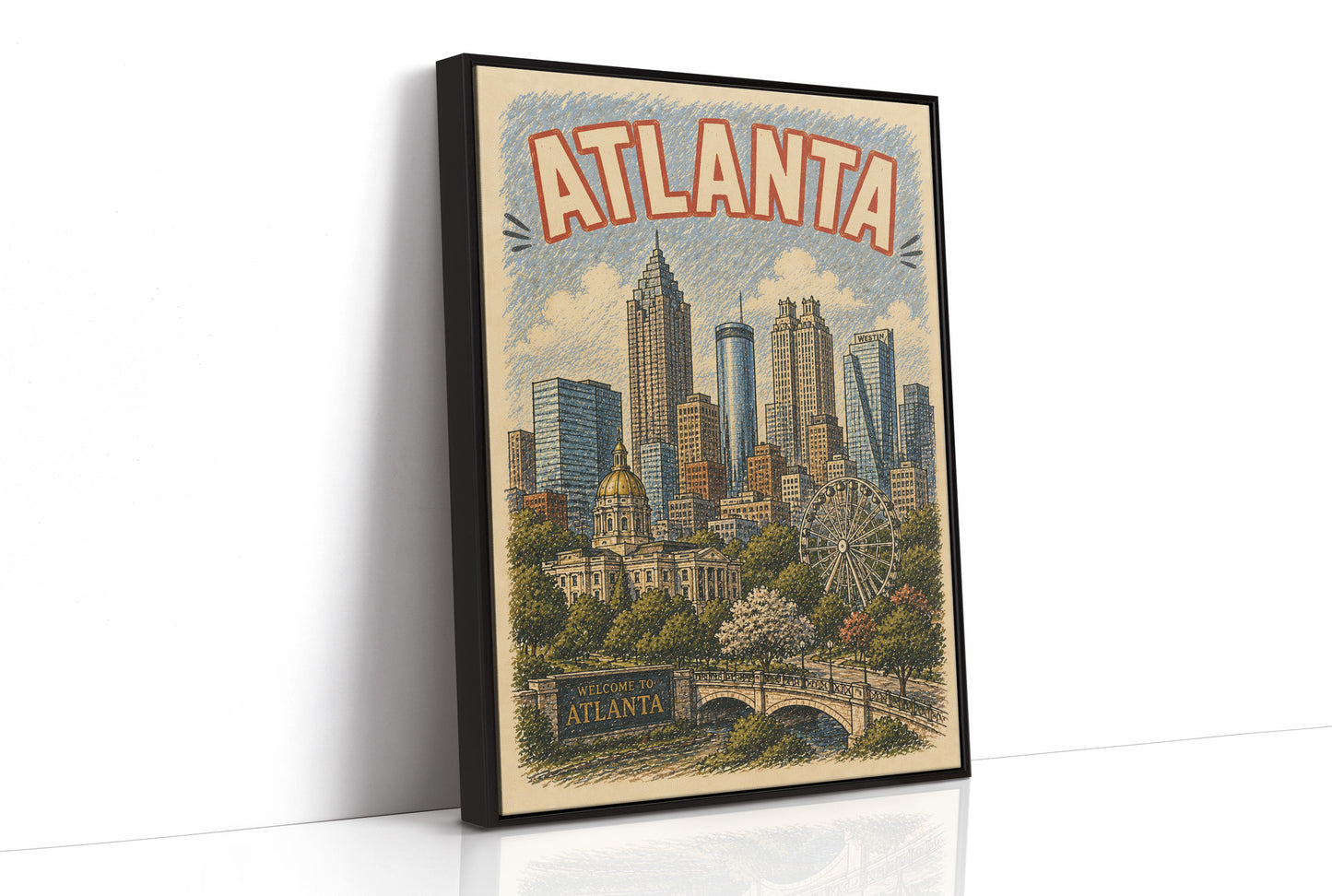 Atlanta, Skyview Welcome