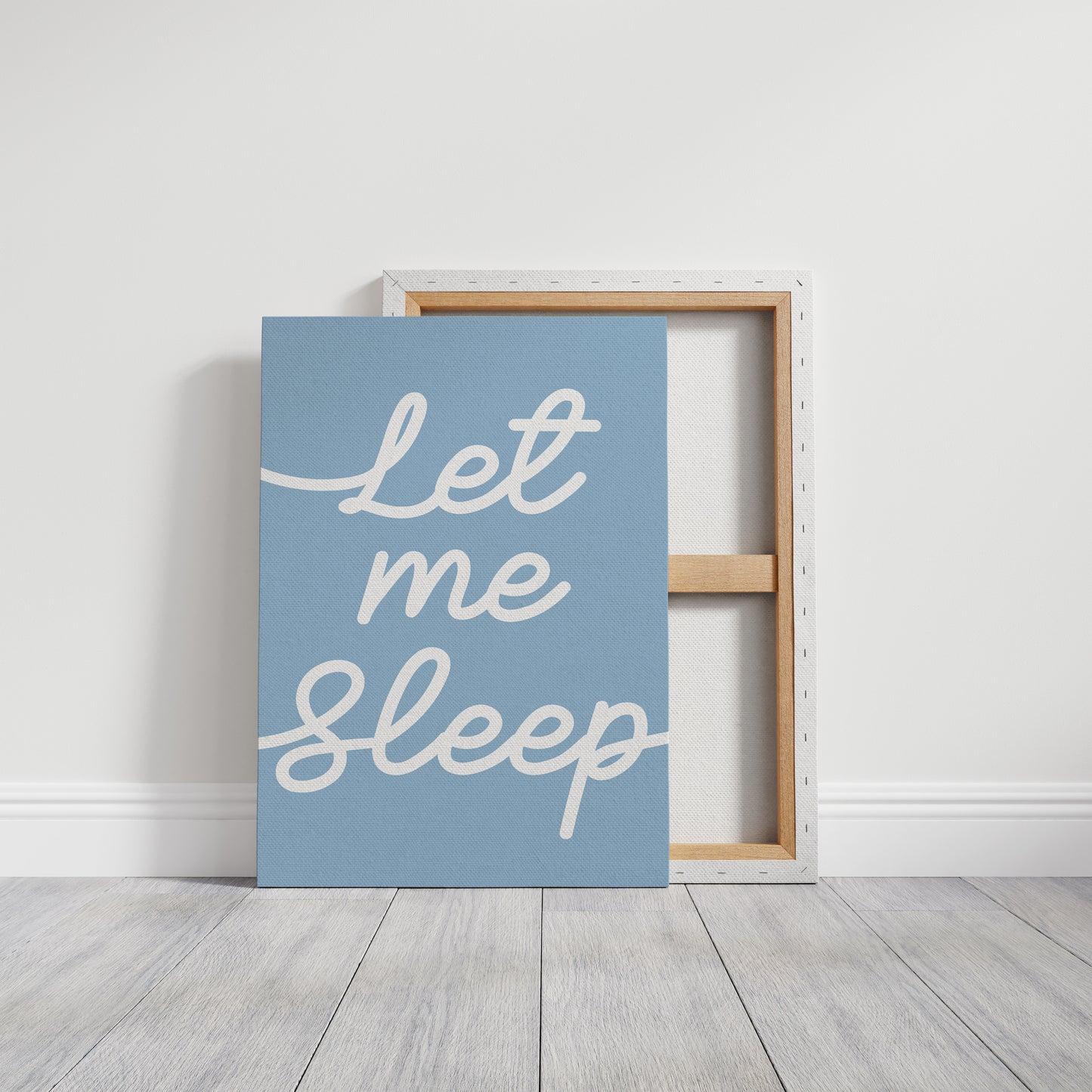 Soft Words Float Through Morning Blue