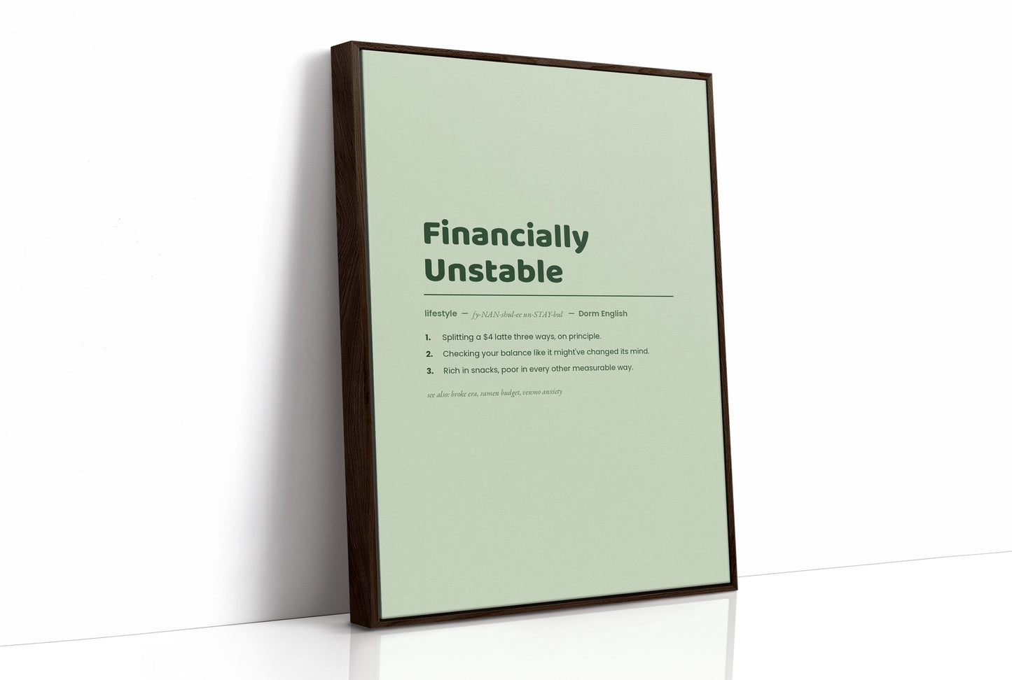 Financially Unstable