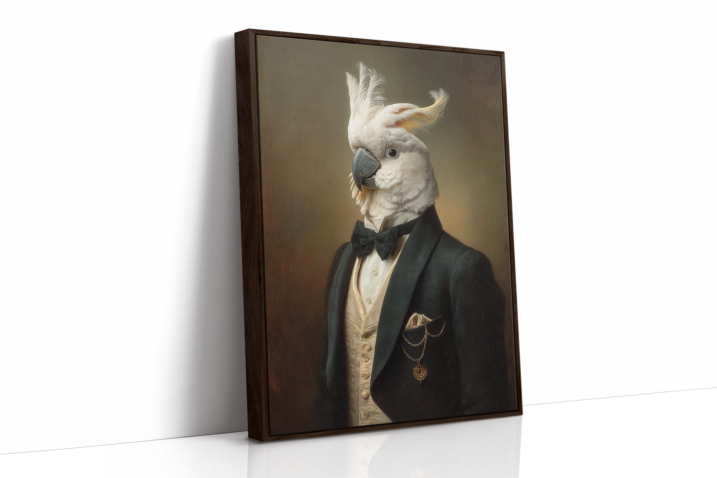 Regal Cockatoo in Formal Attire