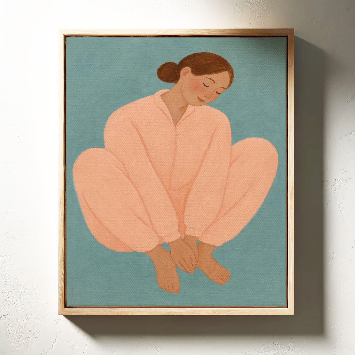 Soft Stillness in Blush