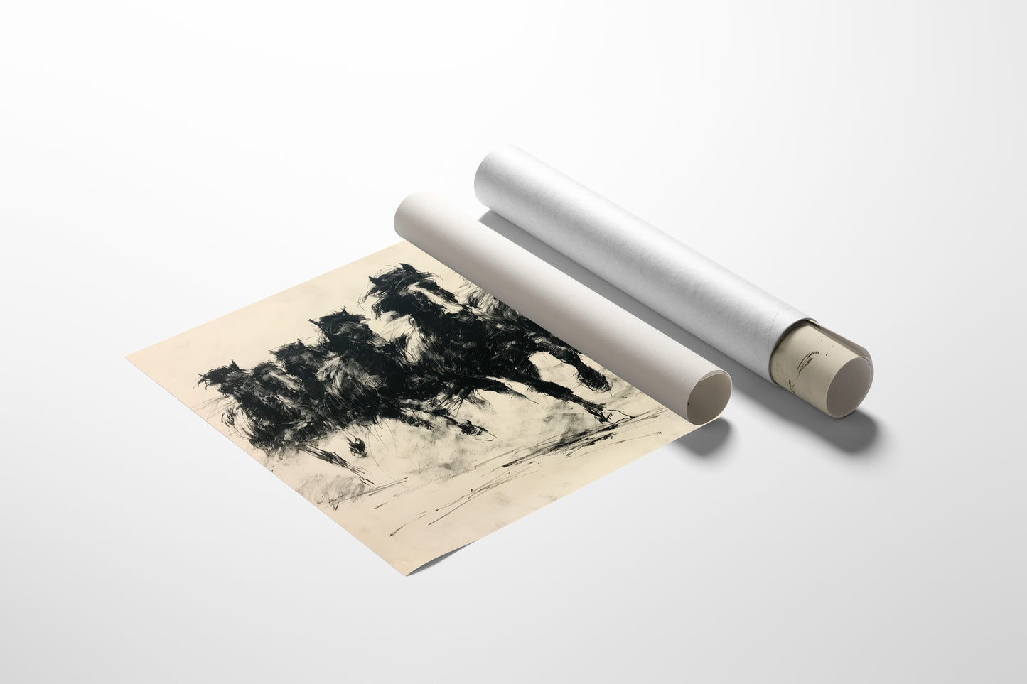 Charcoal Herd on the Run