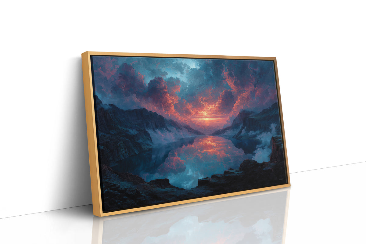 The Sky Set Fire, the Lake Copied