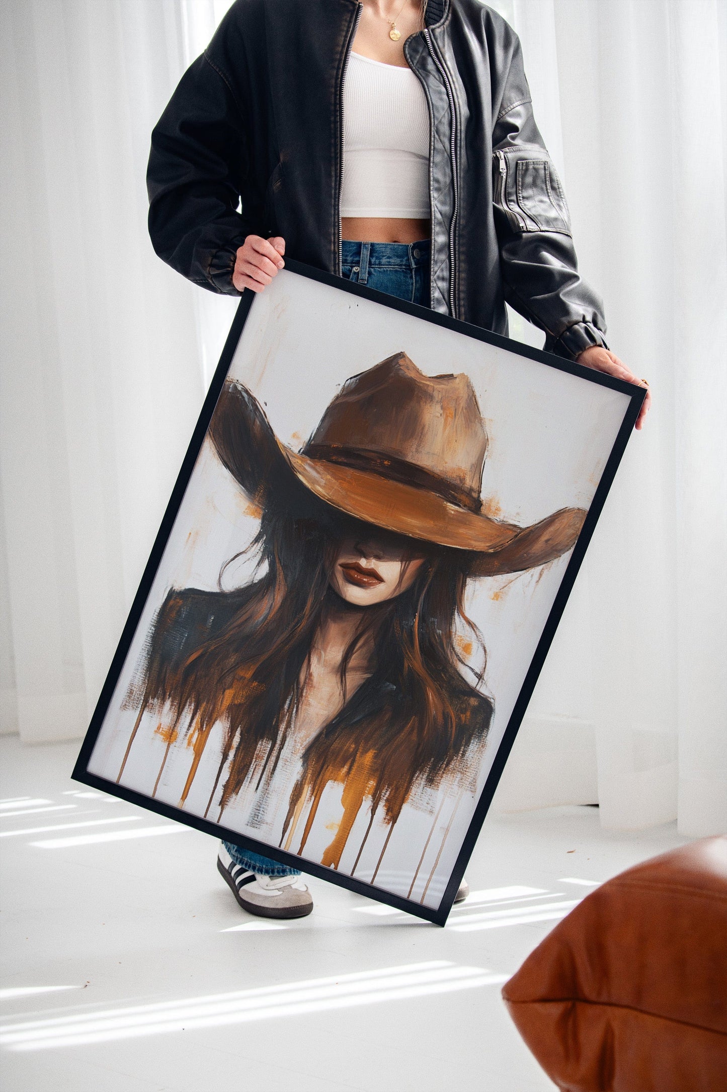 Desert Ember – Western Woman Art