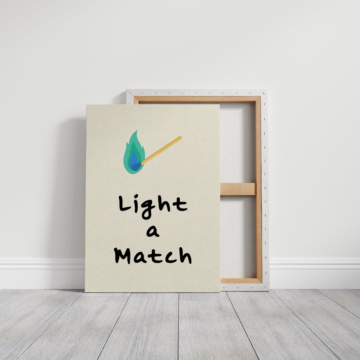 Mint Flames Dance Their Story